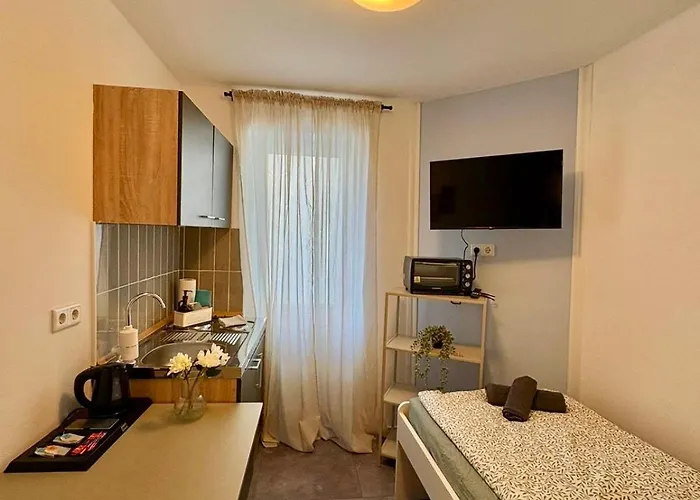 דירה Modernes 1zimmer 7 Fuer Handwerker& Monteure Mit Wlan